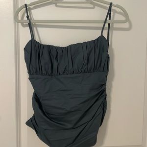 Reformation Ruched Tank Top